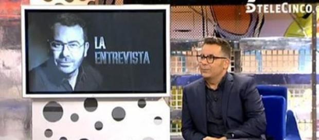 Un momento de la entrevista a Jorge Javier Vázquez Un momento de la entrevista a Jorge Javier Vázquez