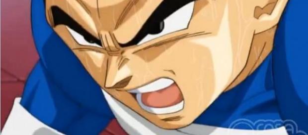 Vegeta entrenando en su casa Vegeta entrenando en su casa