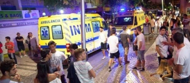 Este foi o cenário depois da tragédia. Este foi o cenário depois da tragédia.