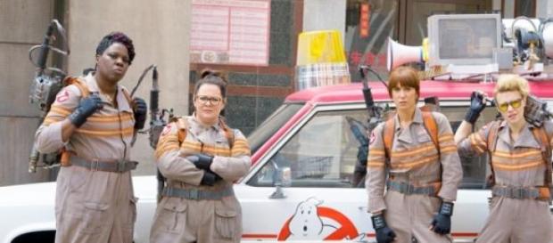 Las nuevas cazafantasmas en su foto promocional Las nuevas cazafantasmas en su foto promocional