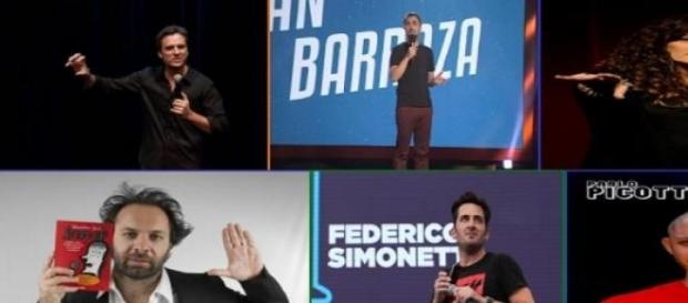 Seis humoristas y varios estilos para entretener Seis humoristas y varios estilos para entretener