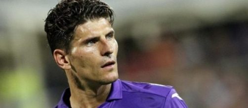 Mario Gomez, attaccante della Fiorentina 