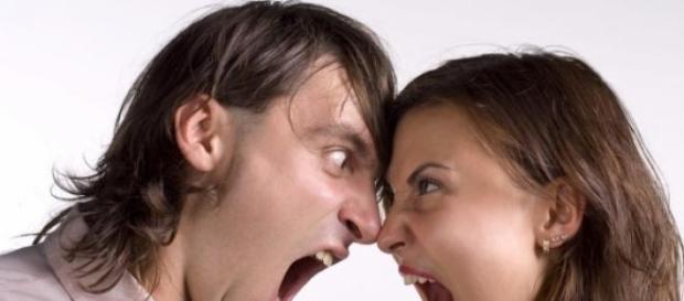 Enojos y discusiones en una pareja Enojos y discusiones en una pareja
