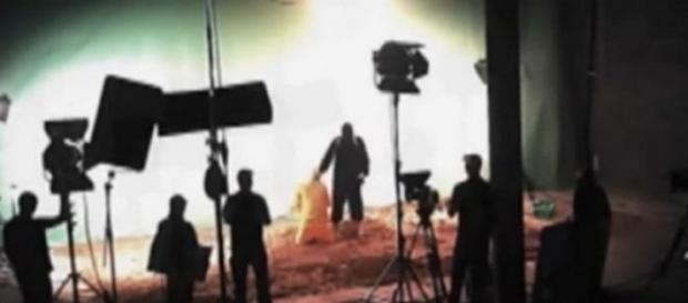 Fotograma del vídeo liberado por CyberBerkut Fotograma del vídeo liberado por CyberBerkut