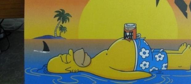 Homer's beloved Duff Beer to be sold in the shops Homer's beloved Duff Beer to be sold in the shops