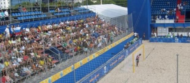 O Mundial de futebol de praia decorre em Espinho O Mundial de futebol de praia decorre em Espinho