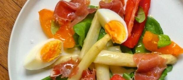 Un antipasto vegetariano. Un antipasto vegetariano.