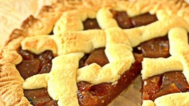 La crostata di mele cotogne