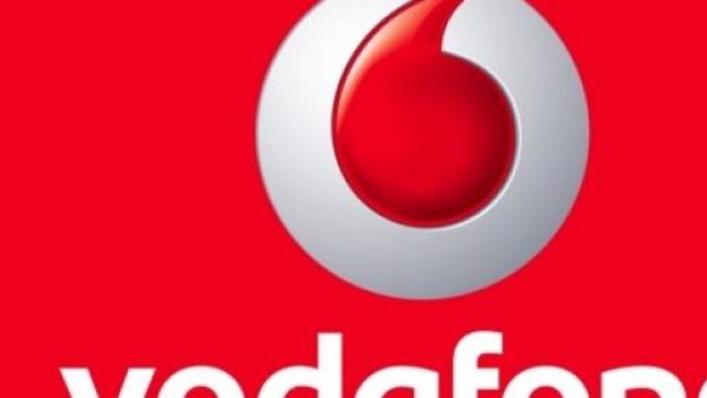Il logo dell'azienda Vodafone