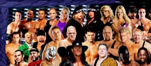 Tutti i protagonisti della WWE