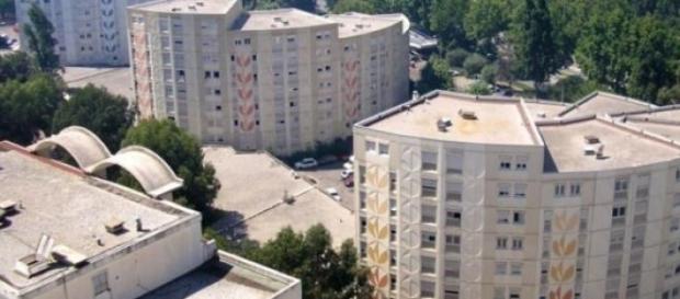 Bairro de Moulins - zona problemática de Nice Bairro de Moulins - zona problemática de Nice