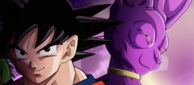 Goku y Bills, los protagonistas del film Goku y Bills, los protagonistas del film