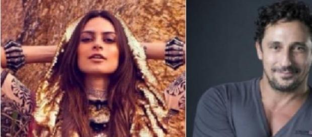 Thaila Ayala é rebatida por ator Thaila Ayala é rebatida por ator