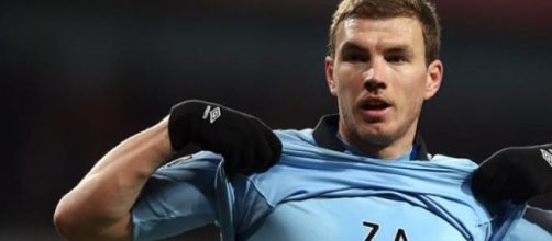 Edin Dzeko obiettivo principale della Roma