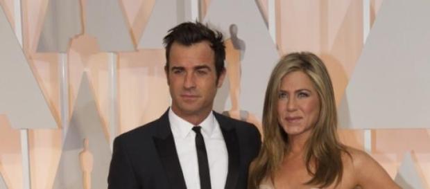 Justin y Jennifer en los Premios Oscar 2015 Justin y Jennifer en los Premios Oscar 2015