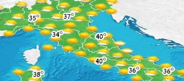 Val de căldură foarte mare în Italia Val de căldură foarte mare în Italia
