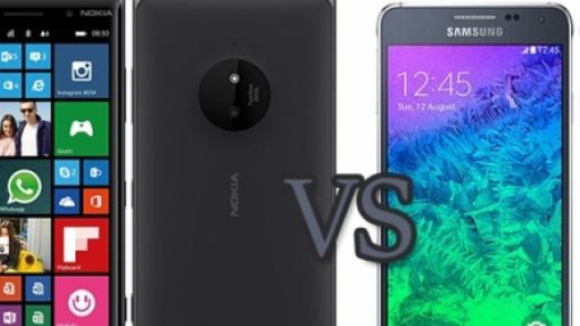 Nokia Lumia 830 vs Samsung Galaxy Alpha