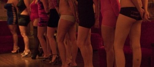 Prostitutas del burdel de Barcelona