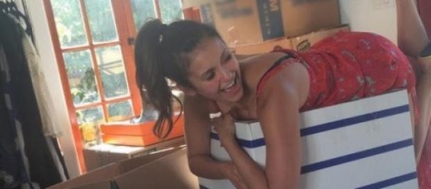Ex Vampire Diaries-Star Nina Dobrev. Ex Vampire Diaries-Star Nina Dobrev.