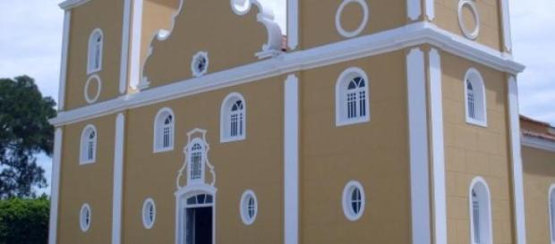 A imagem do santo surgiu onde hoje é a igreja A imagem do santo surgiu onde hoje é a igreja