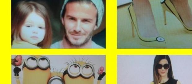 Beckham y Bullock parte del furor amarillo Beckham y Bullock parte del furor amarillo