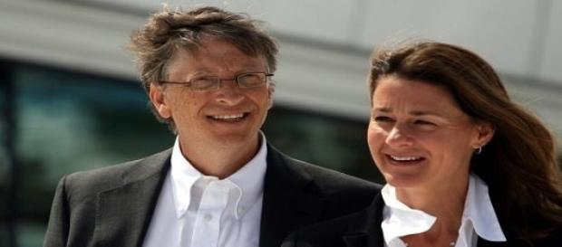 Bill e Melinda Gates com mais um aliado de peso Bill e Melinda Gates com mais um aliado de peso