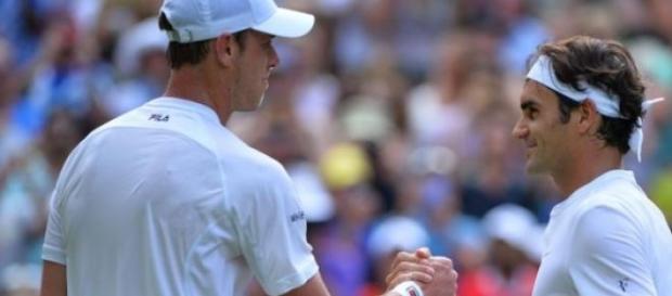 Federer venció claramente a Querrey Federer venció claramente a Querrey