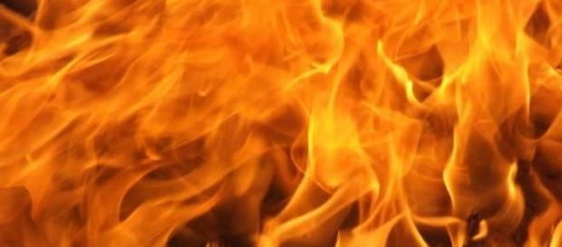 Imagen de llamas de fuego Imagen de llamas de fuego