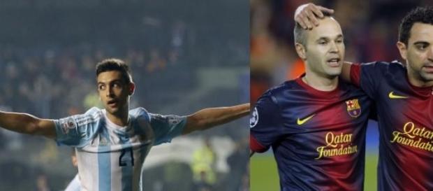 Pastore, ¿se parece a Iniesta y Xavi en el juego?. Pastore, ¿se parece a Iniesta y Xavi en el juego?.