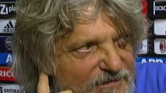 Massimo Ferrero, Presidente della Sampdoria. 