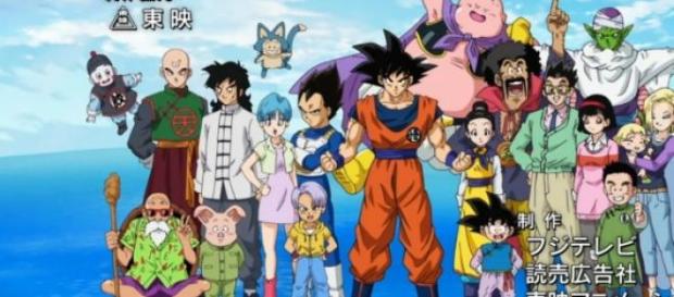 Captura del opening de Dragon Ball Super Captura del opening de Dragon Ball Super