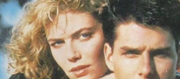 Kelly McGillis y Tom Cruise, películaTop Gun Kelly McGillis y Tom Cruise, películaTop Gun