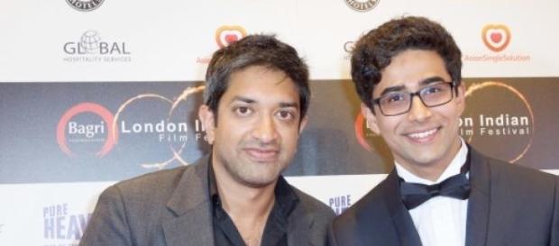 Prashant Nair and Suraj Sharma at LIFF. Prashant Nair and Suraj Sharma at LIFF.