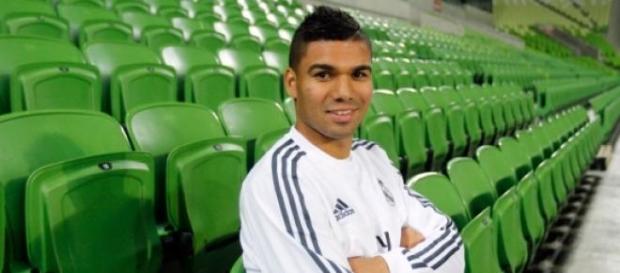 Casemiro en una entrevista a Real Madrid TV. Casemiro en una entrevista a Real Madrid TV.