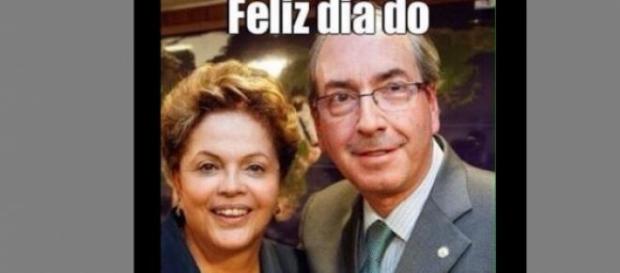 Cunha 'trolla' Dilma e pede apuração da verdade Cunha 'trolla' Dilma e pede apuração da verdade