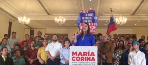 Fuente: Prensa María Corina Fuente: Prensa María Corina