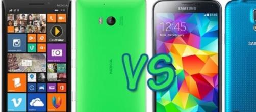 Nokia Lumia 930 vs Samsung Galaxy S5