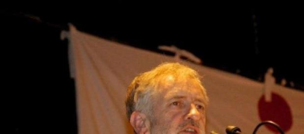 Jeremy Corbyn at a debate Jeremy Corbyn at a debate