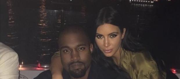 Kim Kardashian und Kanye West Kim Kardashian und Kanye West