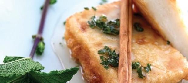 Receta: Leche frita a la menta Receta: Leche frita a la menta