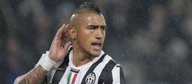 Vidal hizo estragos en la Juventus Vidal hizo estragos en la Juventus