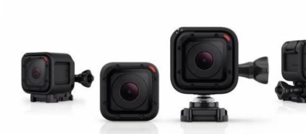 The GoPro Hero4 Session camera. The GoPro Hero4 Session camera.