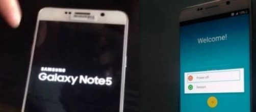 Schermata Samsung Galaxy Note 5
