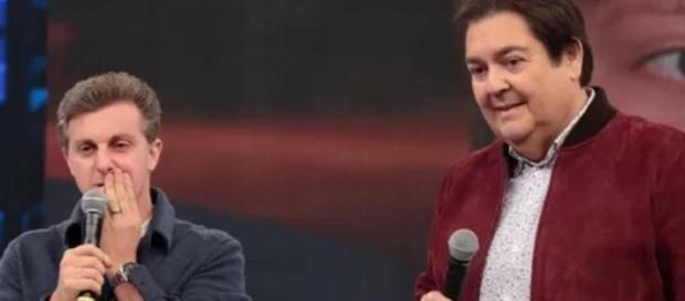 Faustão e Huck brigam na Globo Faustão e Huck brigam na Globo