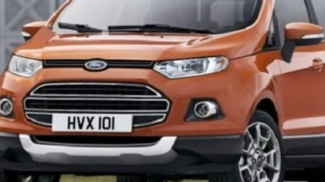 ecco la nuova ford ecosport
