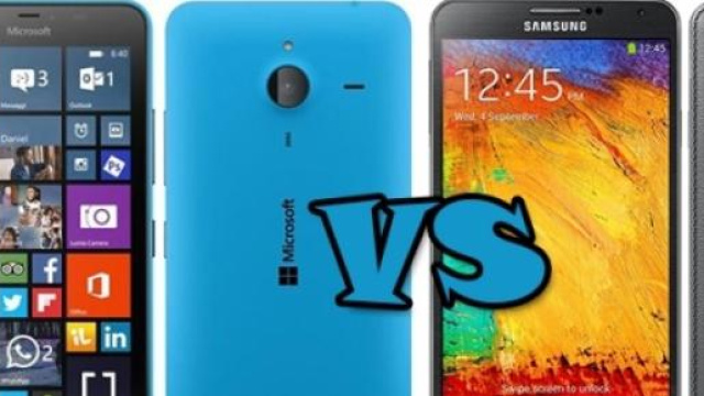Microsoft Lumia 640 XL vs Samsung Galaxy Note 3