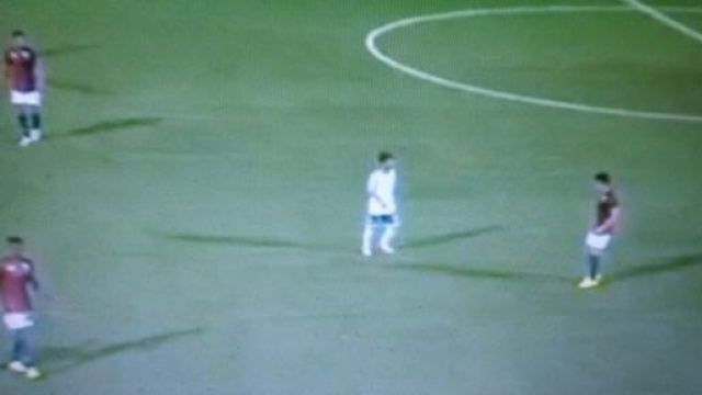 Cesena-Genoa, un momento della sfida