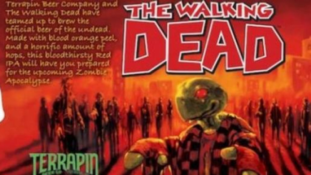 The Walking Dead, la prima birra degli zombie