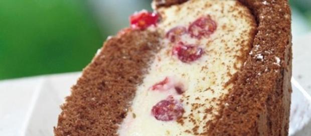 Brazo de gitano al chocolate blanco Brazo de gitano al chocolate blanco