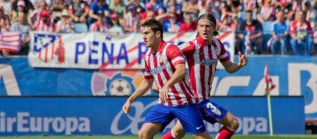 Filipe Luis en su anterior etapa en el Atlético Filipe Luis en su anterior etapa en el Atlético